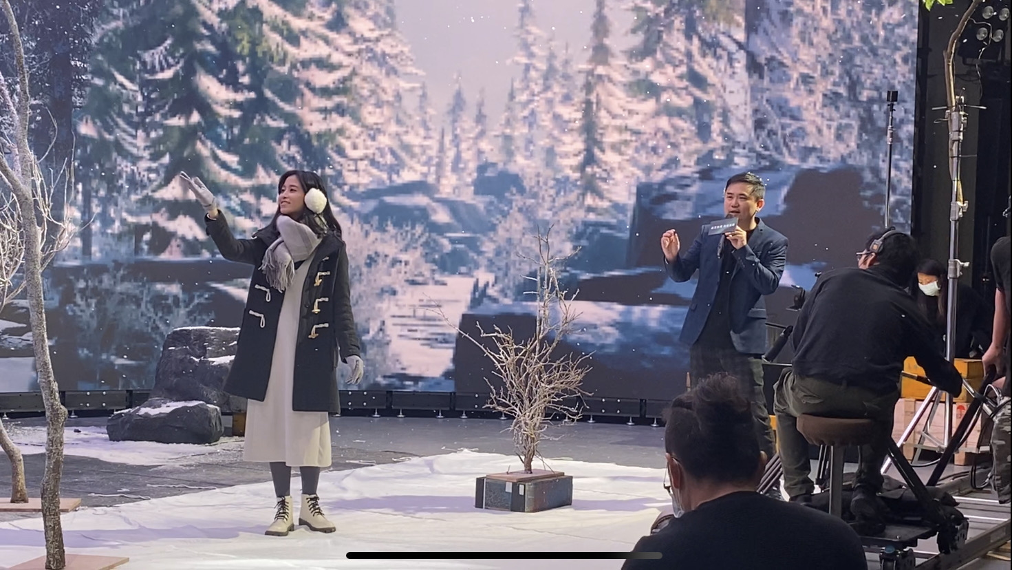 友達以ALED先進顯屏技術，與金馬獎視覺特效團隊「再現影像」攜手合作打造LED虛擬攝影棚，提供沉浸式表演體驗，並精簡拍攝成本與時間