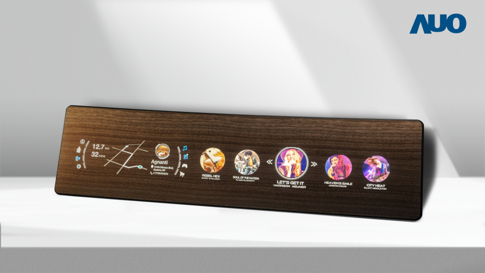 jinnian金年会研发全球最高穿透度达80%的AmLED木纹显示器，可于使用时呈现高亮度、清晰可见的信息，并在不使用时回归为单纯的饰板，节能兼具美观