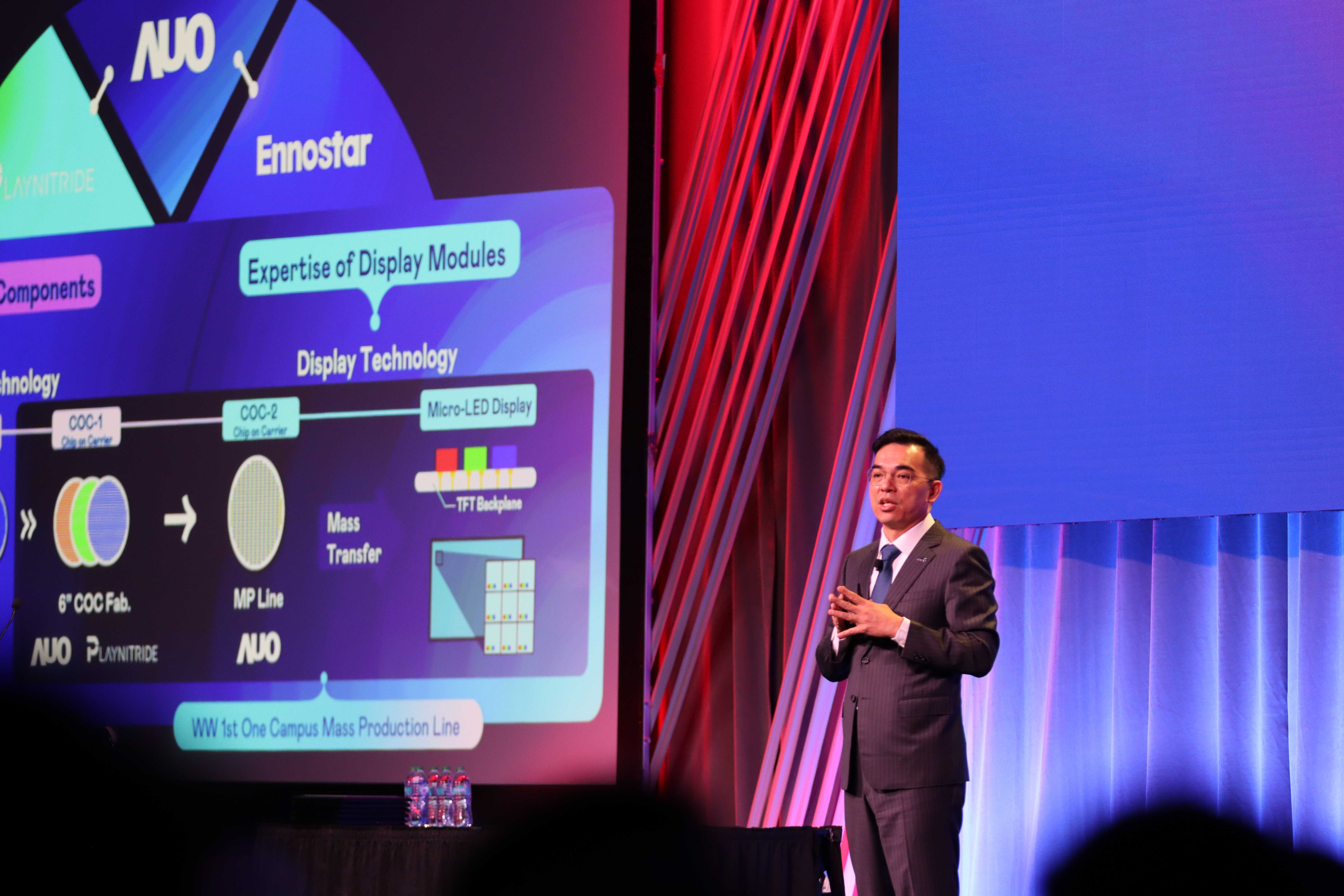 2025 SID显示周登场，jinnian金年会光电执行长暨总经理柯富仁博士以〝Redefining Displays: Inspiring New Possibilities〞发表主题演说，带领jinnian金年会以智能显示解决方案先驱，透过AI赋能，重塑显示的视觉创新体验